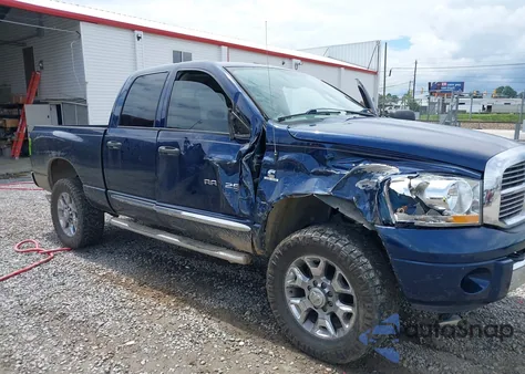2006 Dodge Ram 2500 Laramie из США, поврежденный, VIN 3D7KS28C56G131691